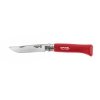 Nóż Opinel Inox Origins 001981 czerwony w blistrze
